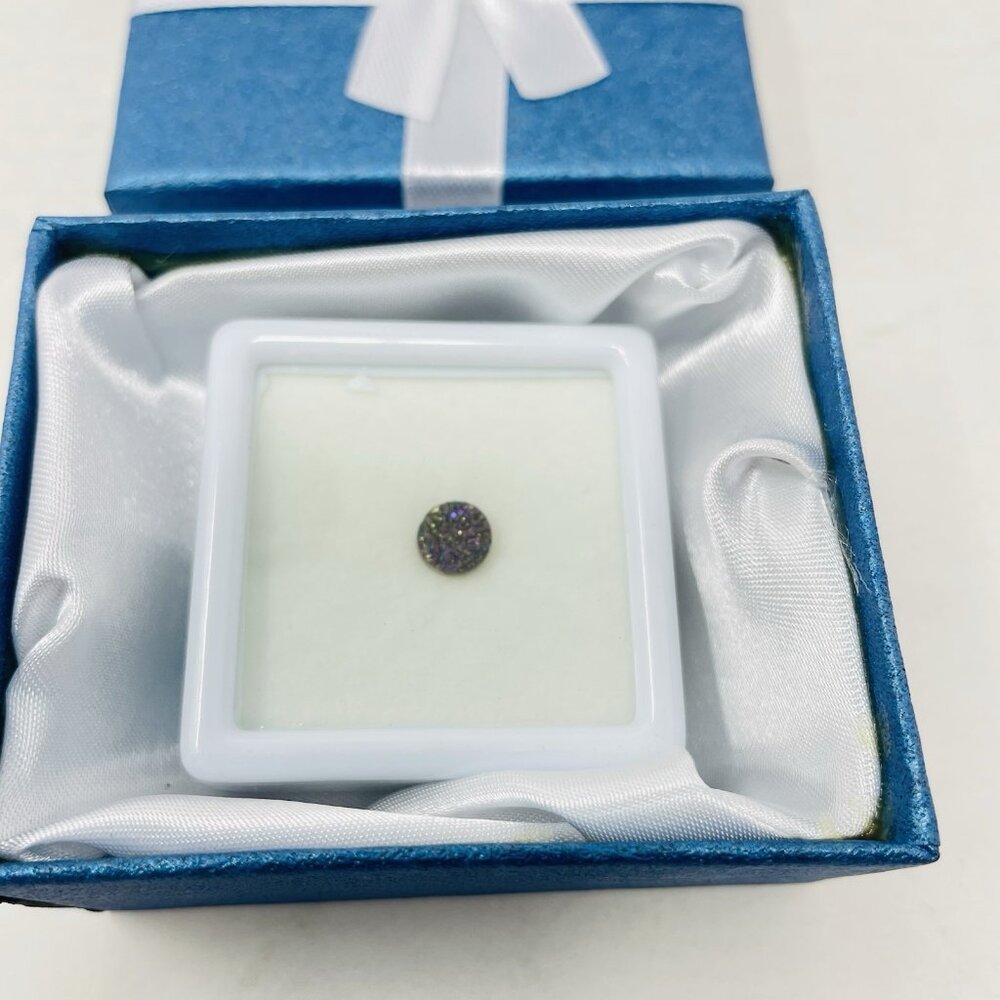 Shop LC Purple Drusy Quartz Round 7 mm‎ Loose Gemstone for Jewelry Making 5067